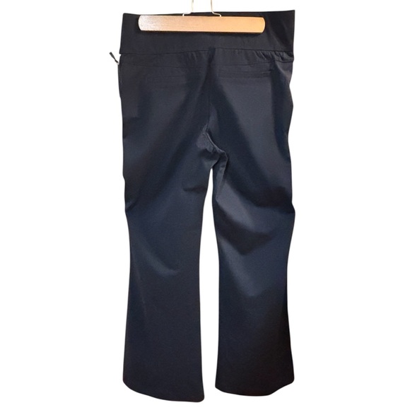 Mondetta women’s black pin tuck high rise SZ L pants pockets athletic NWT - Picture 2 of 10